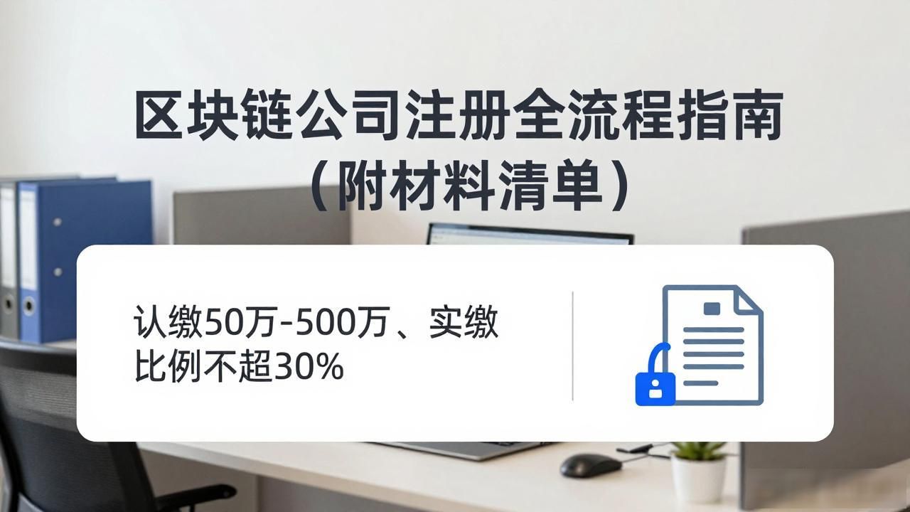 区块链公司怎么注册_区块链公司经营范围_注册区块链公司