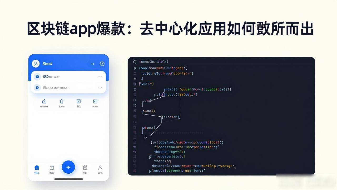 区块链app爆款_区块链应用规模化落地_去中心化应用痛点解决