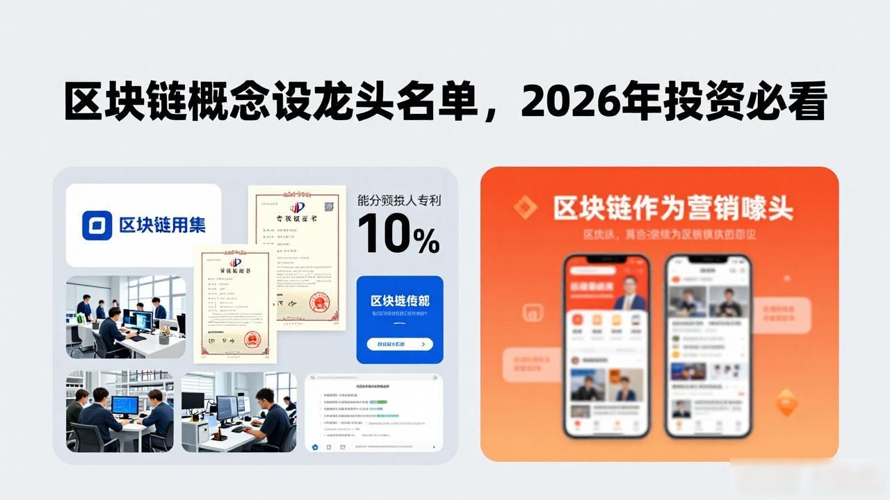 区块链概念股_区块链概念股票排行榜_底层技术应用企业