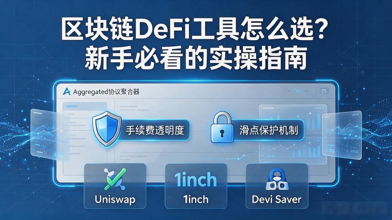 区块链defi工具_DeFi工具选择指南_聚合器使用技巧