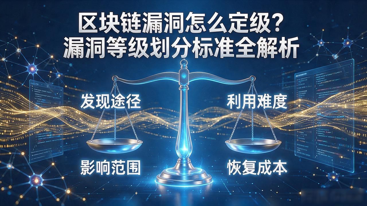 区块链漏洞定级标准_区块链漏洞影响评估_区块链漏洞定级
