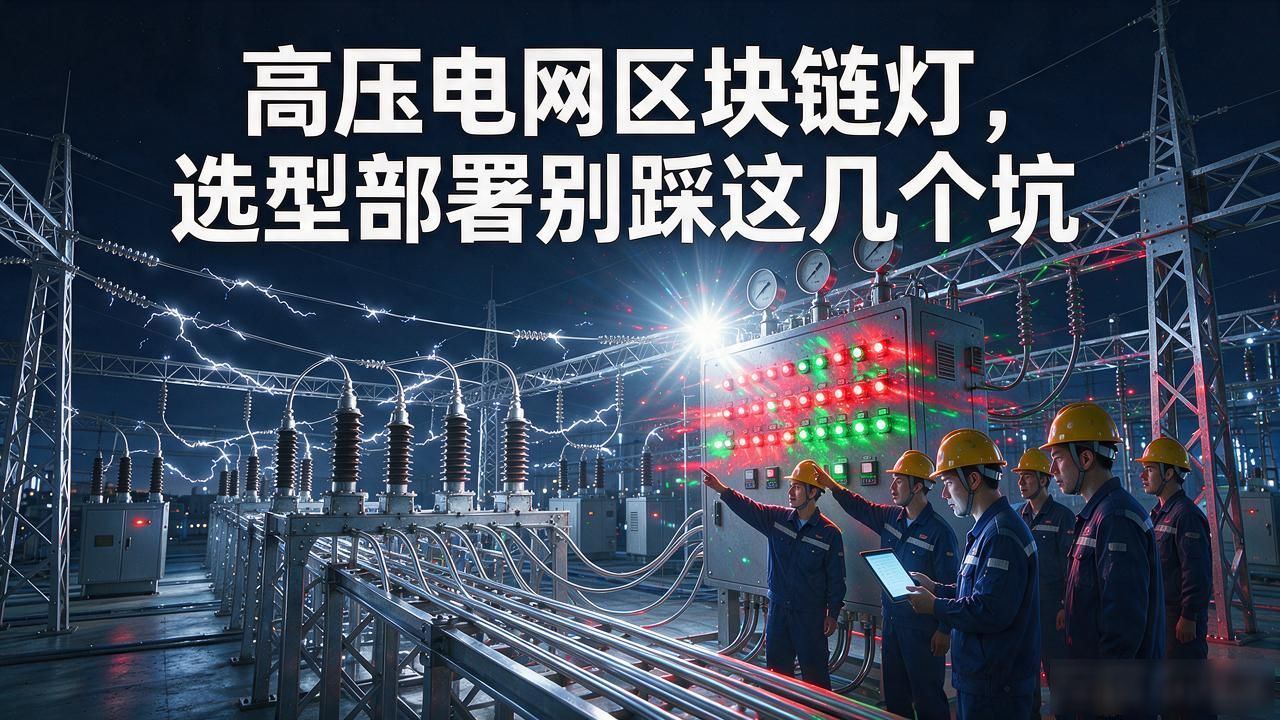 去中心化电力监控系统_区块链灯 高压_高压变电站区块链节点灯