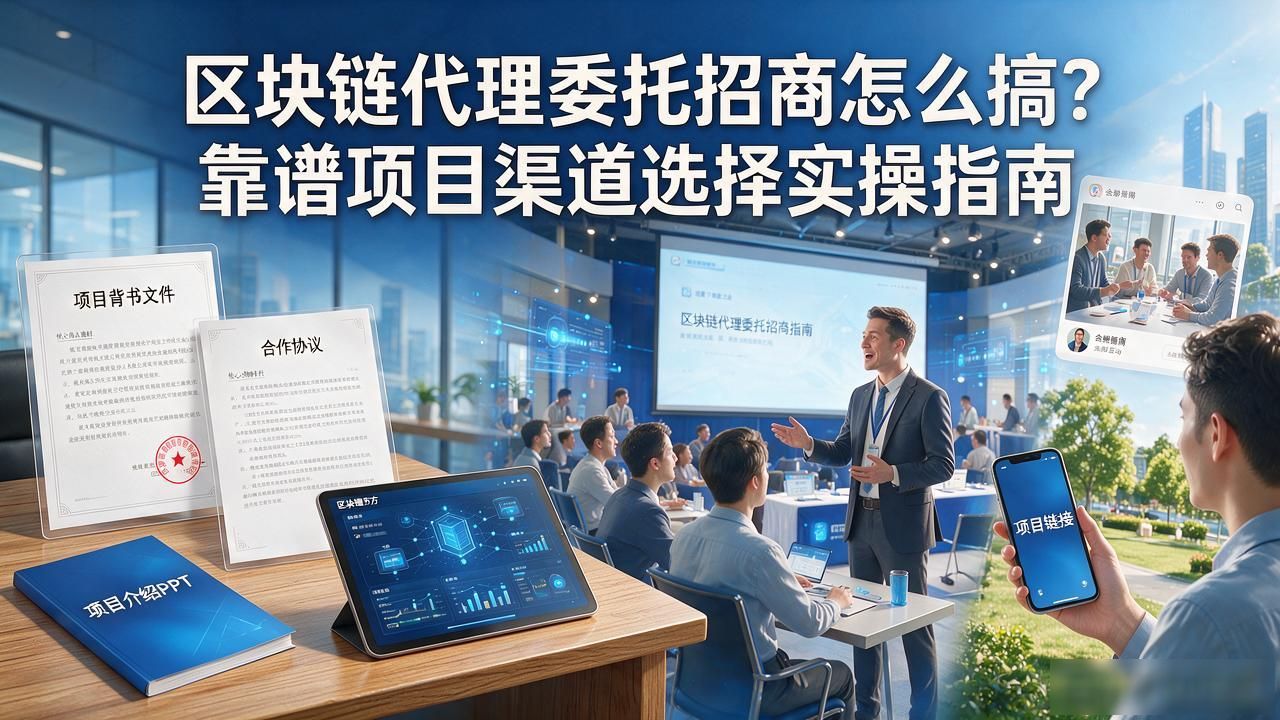区块链代理委托招商_区块链代理招商_项目方落地场景核查