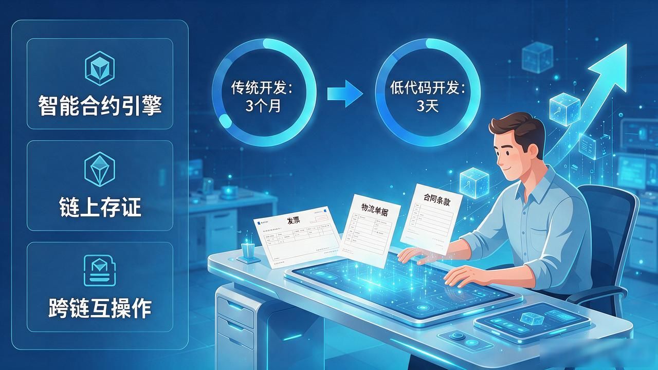 联盟链低代码开发平台数据确权_谛星科技区块链_谛星科技区块链供应链协同解决方案